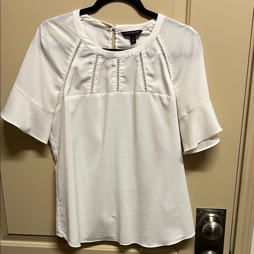 Banana Republic Cream Blouse